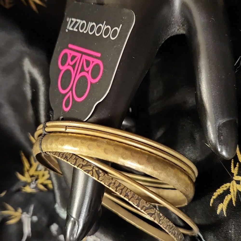 Brass Color bangle Bracelets